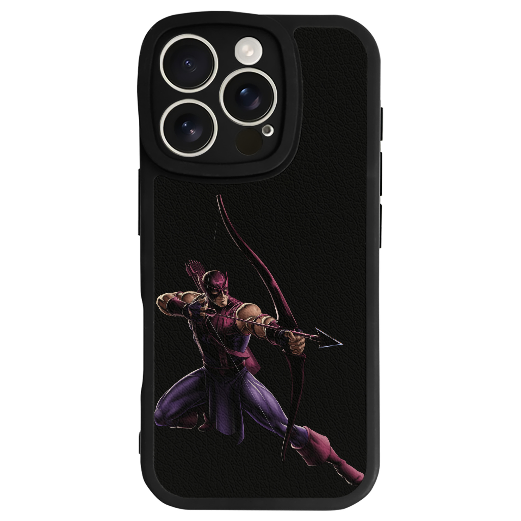 （画像用） アベンジャーズ The Avengers 【iPhone 16シリーズ対応】シリコンスマホケース（レザー調） 材質：シリコン